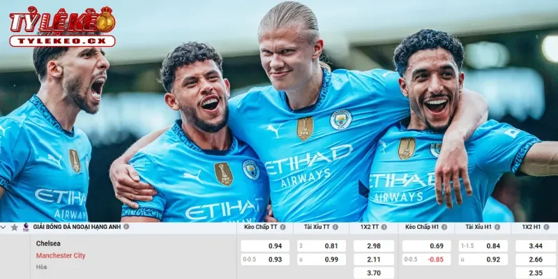 Soi kèo Chelsea vs Man City (22h30 ngày 12/04) vòng 32 Premier League 3 Chi tiết kèo Chelsea vs Man City